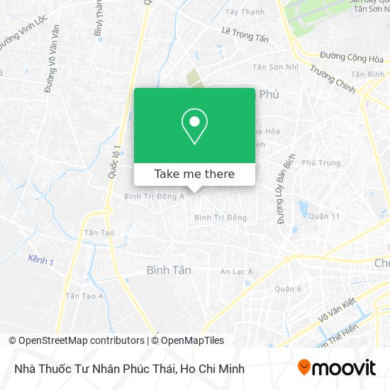 Nhà Thuốc Tư Nhân Phúc Thái map