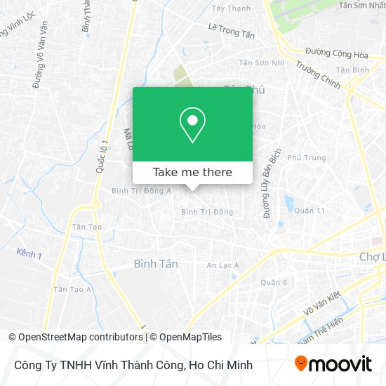 Công Ty TNHH Vĩnh Thành Công map