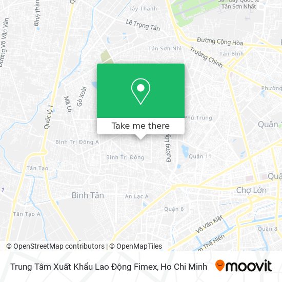 Trung Tâm Xuất Khẩu Lao Động Fimex map