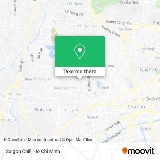 Saigon Chill map