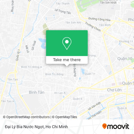 Đại Lý Bia Nước Ngọt map