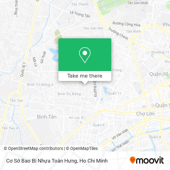 Cơ Sở Bao Bì Nhựa Toàn Hưng map