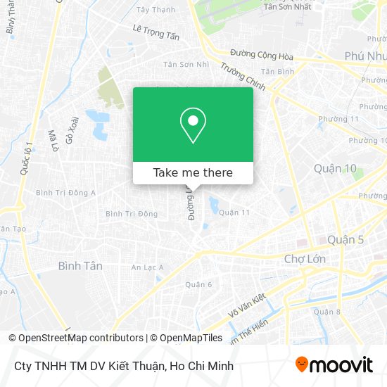 Cty TNHH TM DV Kiết Thuận map