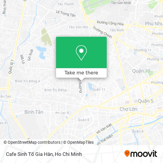 Cafe Sinh Tố Gia Hân map