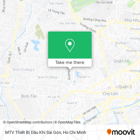 MTV Thiết Bị Dầu Khí Sài Gòn map