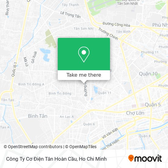 Công Ty Cơ Điện Tân Hoàn Cầu map