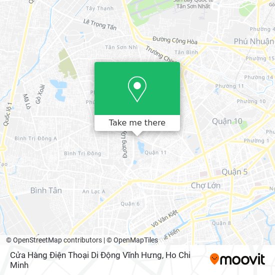 Cửa Hàng Điện Thoại Di Động Vĩnh Hưng map