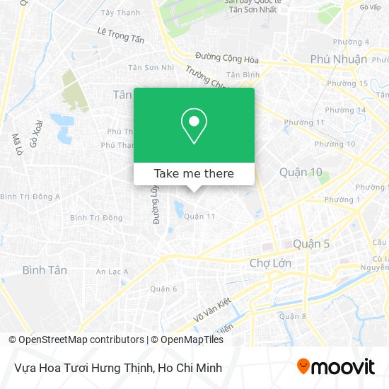 Vựa Hoa Tươi Hưng Thịnh map