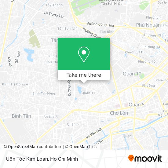 Uốn Tóc Kim Loan map