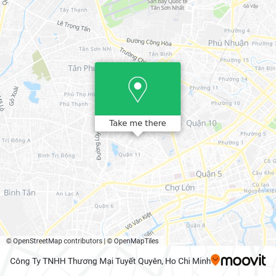 Công Ty TNHH Thương Mại Tuyết Quyên map