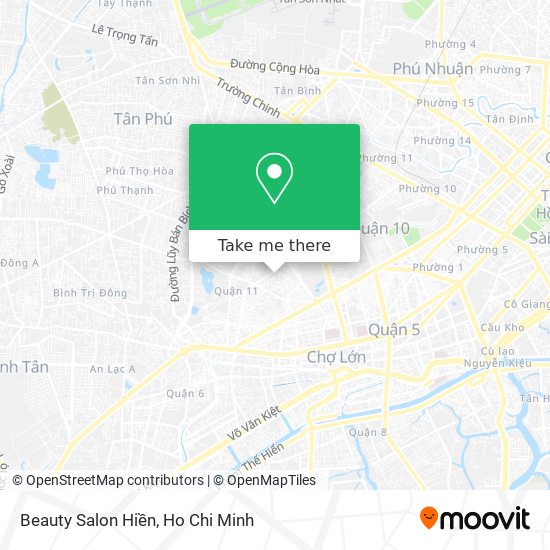 Beauty Salon Hiền map