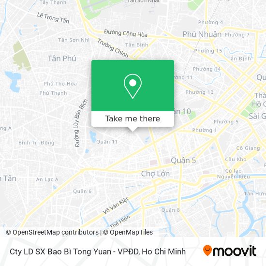 Cty LD SX Bao Bì Tong Yuan - VPĐD map