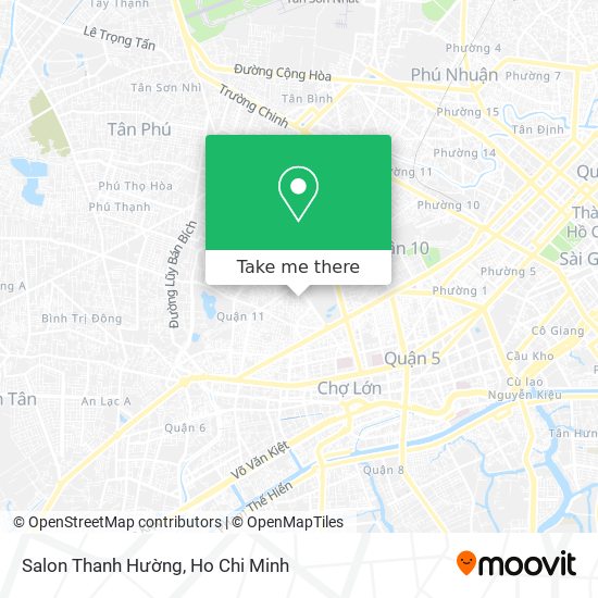 Salon Thanh Hường map