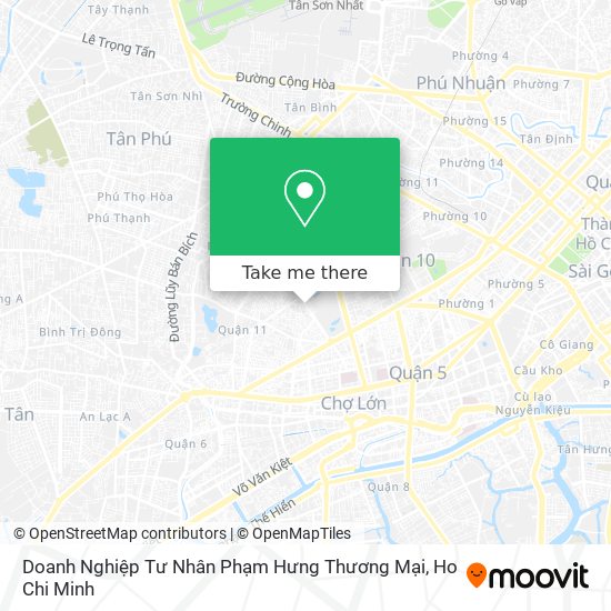 Doanh Nghiệp Tư Nhân Phạm Hưng Thương Mại map