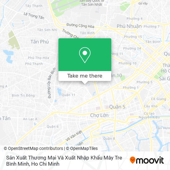 Sản Xuất Thương Mại Và Xuất Nhập Khẩu Mây Tre Bình Minh map