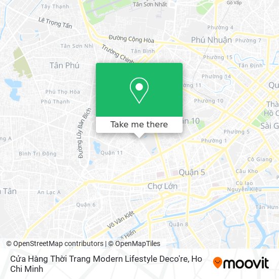 Cửa Hàng Thời Trang Modern Lifestyle Deco're map