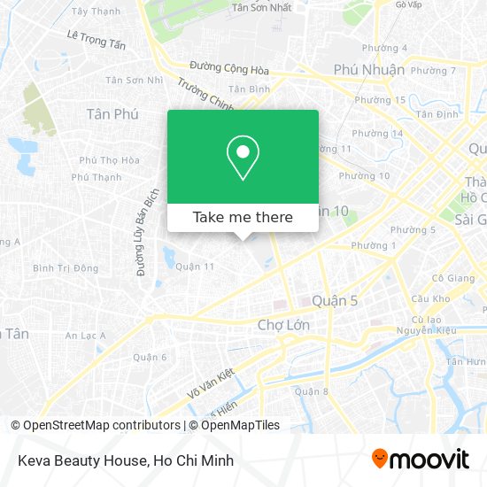 Keva Beauty House map