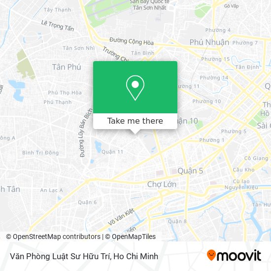 Văn Phòng Luật Sư Hữu Trí map