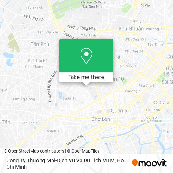 Công Ty Thương Mại-Dịch Vụ Và Du Lịch MTM map