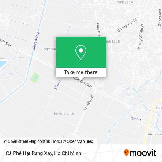 Cà Phê Hạt Rang Xay map