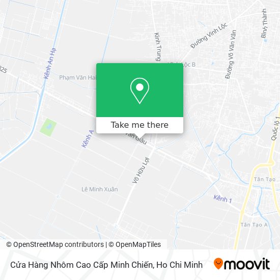 Cửa Hàng Nhôm Cao Cấp Minh Chiến map