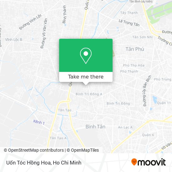 Uốn Tóc Hồng Hoa map