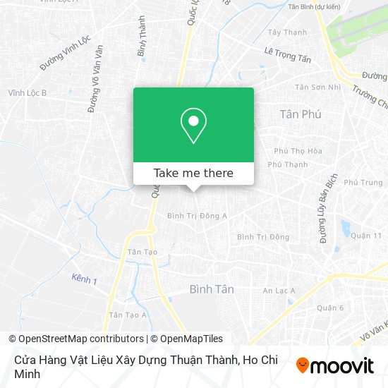 Cửa Hàng Vật Liệu Xây Dựng Thuận Thành map