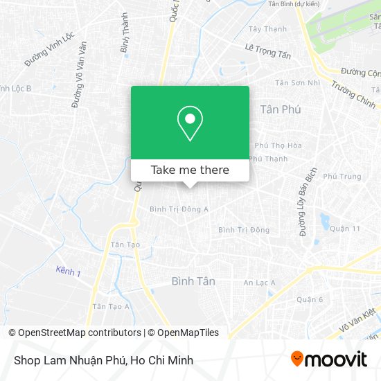 Shop Lam Nhuận Phú map