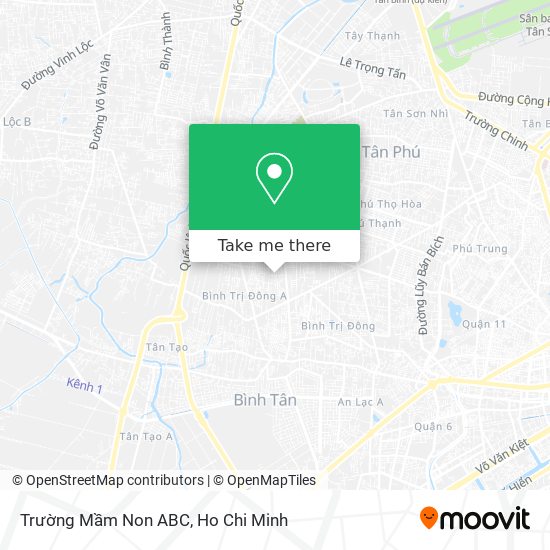 Trường Mầm Non ABC map