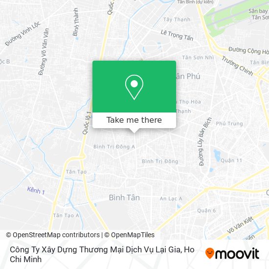 Công Ty Xây Dựng Thương Mại Dịch Vụ Lại Gia map