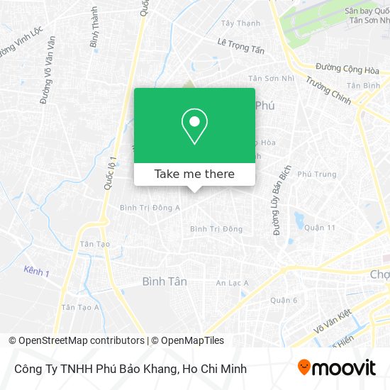 Công Ty TNHH Phú Bảo Khang map