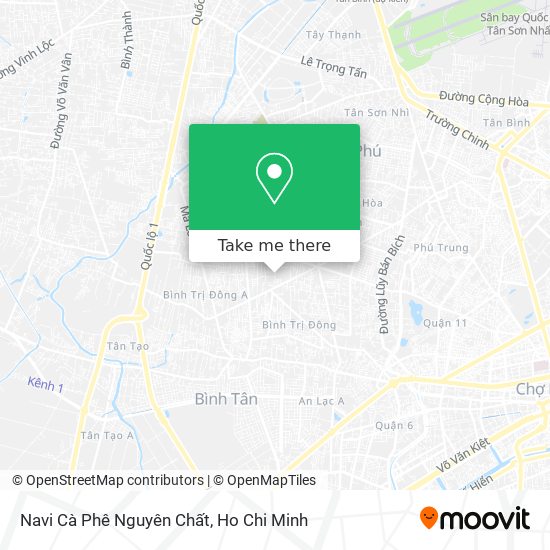 Navi Cà Phê Nguyên Chất map