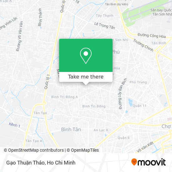 Gạo Thuận Thảo map