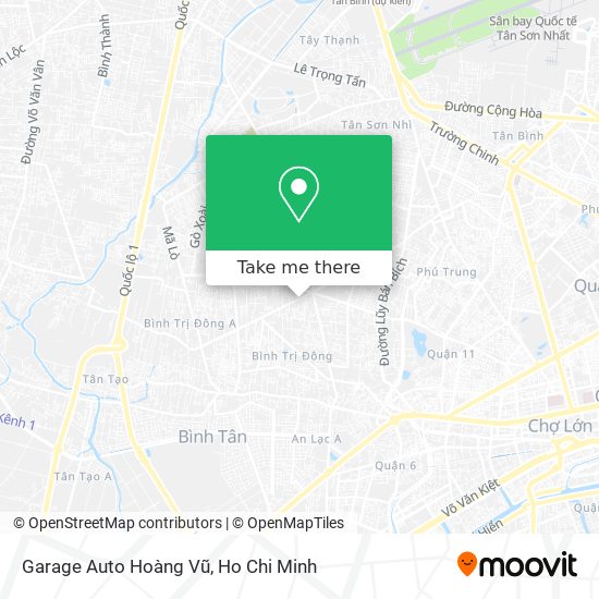 Garage Auto Hoàng Vũ map