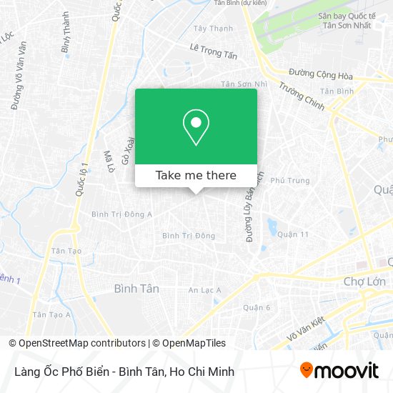 Làng Ốc Phố Biển - Bình Tân map