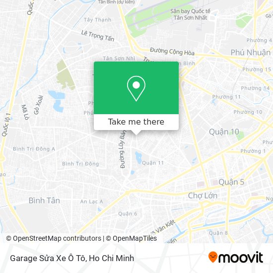 Garage Sửa Xe Ô Tô map