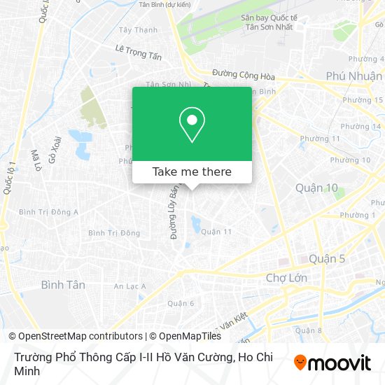 Trường Phổ Thông Cấp I-II Hồ Văn Cường map