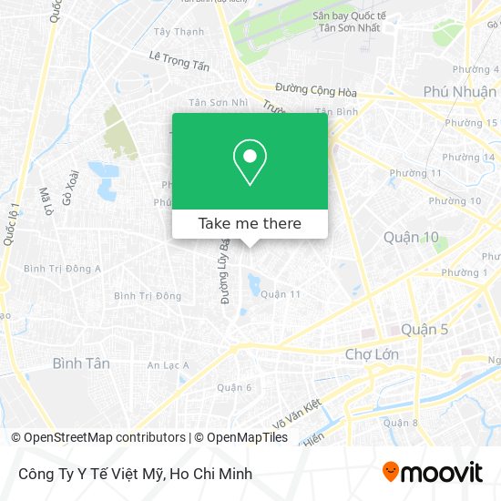 Công Ty Y Tế Việt Mỹ map