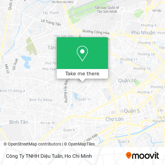 Công Ty TNHH Diệu Tuấn map