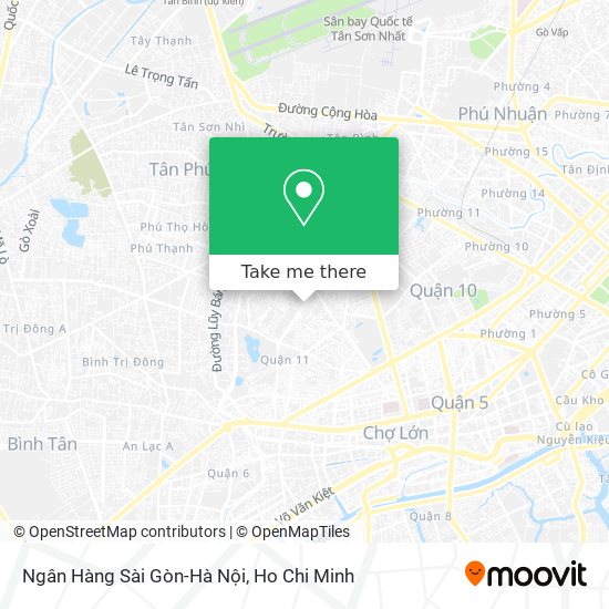 Ngân Hàng Sài Gòn-Hà Nội map