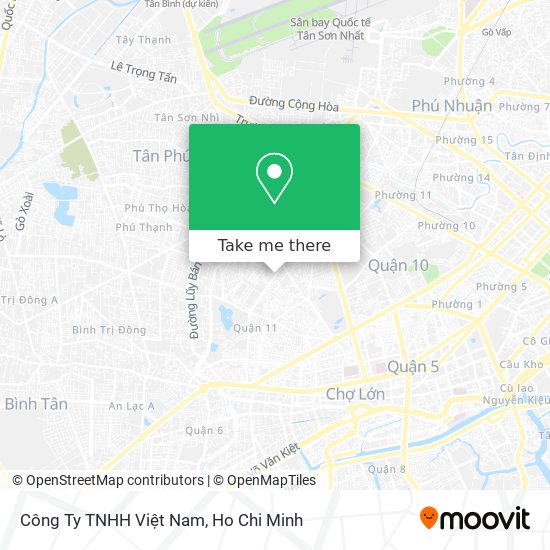 Công Ty TNHH Việt Nam map