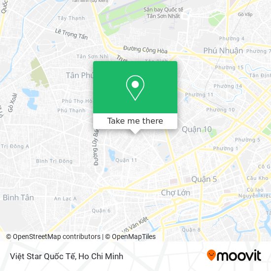 Việt Star Quốc Tế map