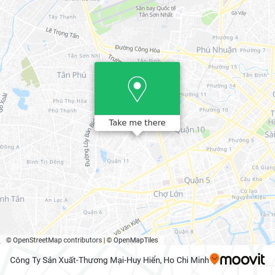 Công Ty Sản Xuất-Thương Mại-Huy Hiển map