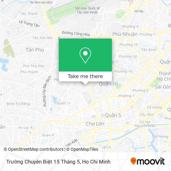 Trường Chuyên Biệt 15 Tháng 5 map