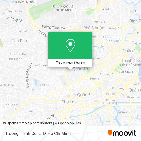 Truong Thinh Co. LTD map