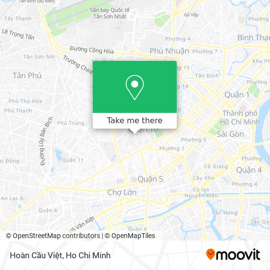 Hoàn Cầu Việt map