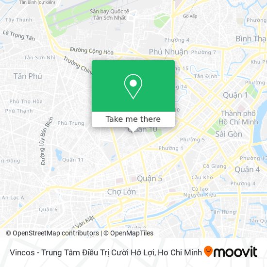 Vincos - Trung Tâm Điều Trị Cười Hở Lợi map