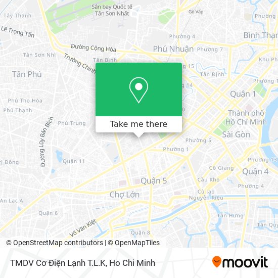 TMDV Cơ Điện Lạnh T.L.K map