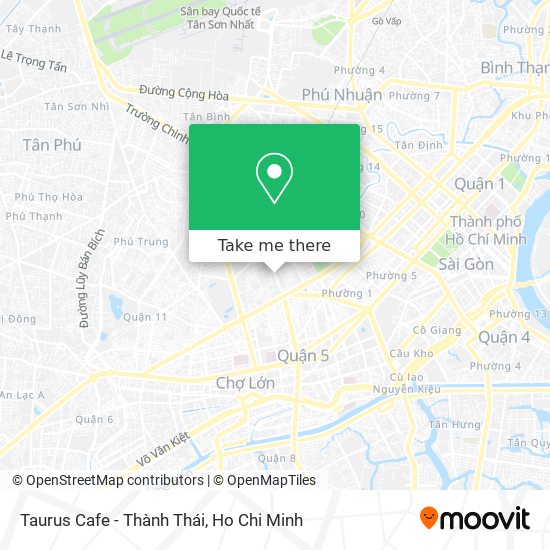 Taurus Cafe - Thành Thái map