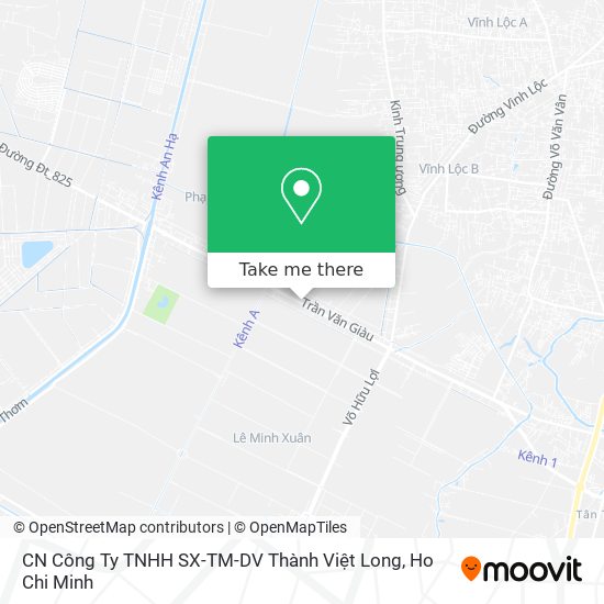 CN Công Ty TNHH SX-TM-DV Thành Việt Long map